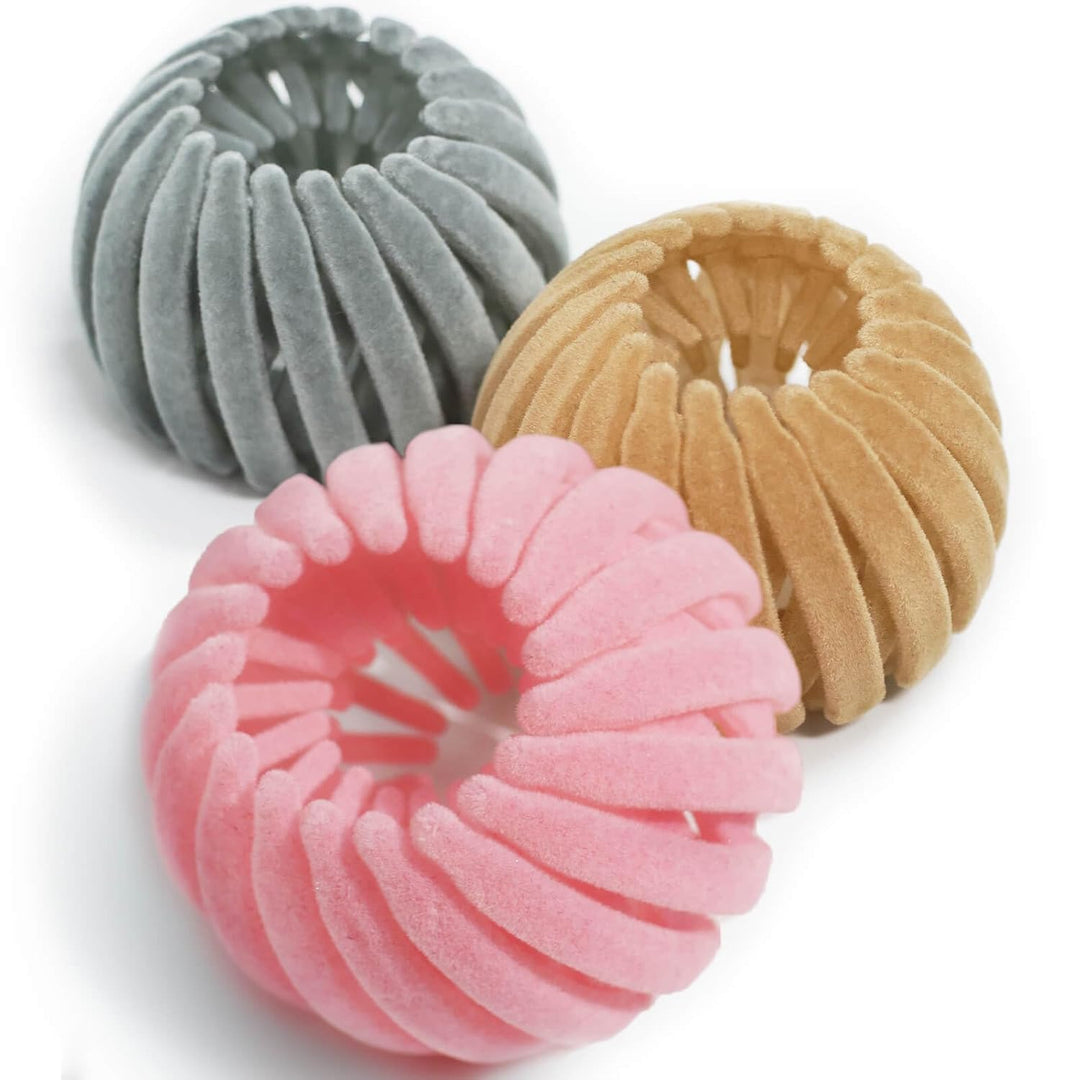 Stylish Bird's Nest Hair Clips - Set of 3-Set 2-Nora Luxe