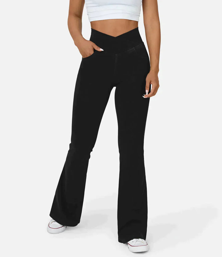 Stylish Bootcut Jeans for Women - Rosa-Blue-S-Nora Luxe