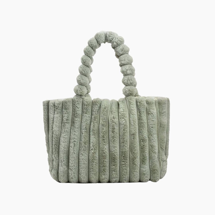 Stylish Chunky Shoulder Bag - Evi-Green-Nora Luxe