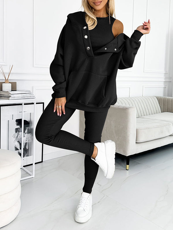 Stylish Comfort Set for Ladies – Elvira-Black-S-The Livary
