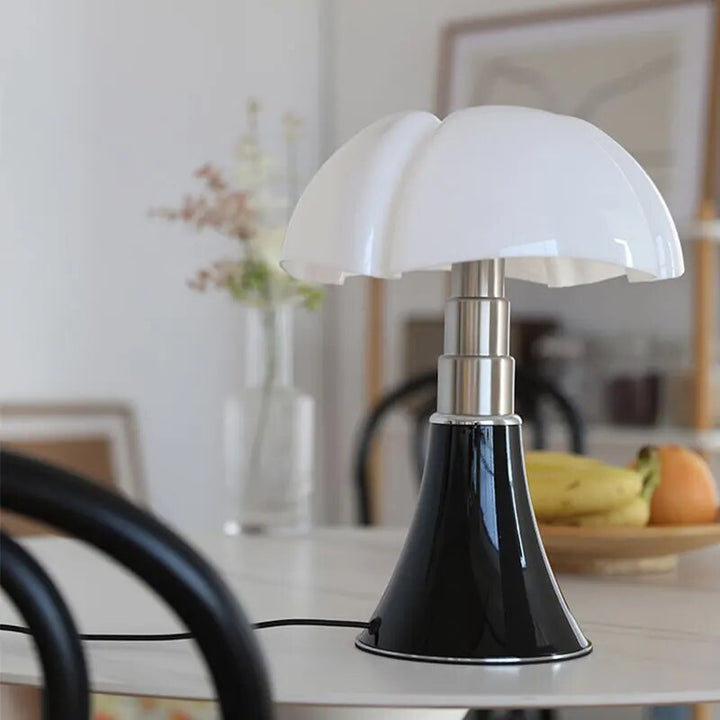 Stylish Flower Table Lamp – Fleur-Black-The Livary