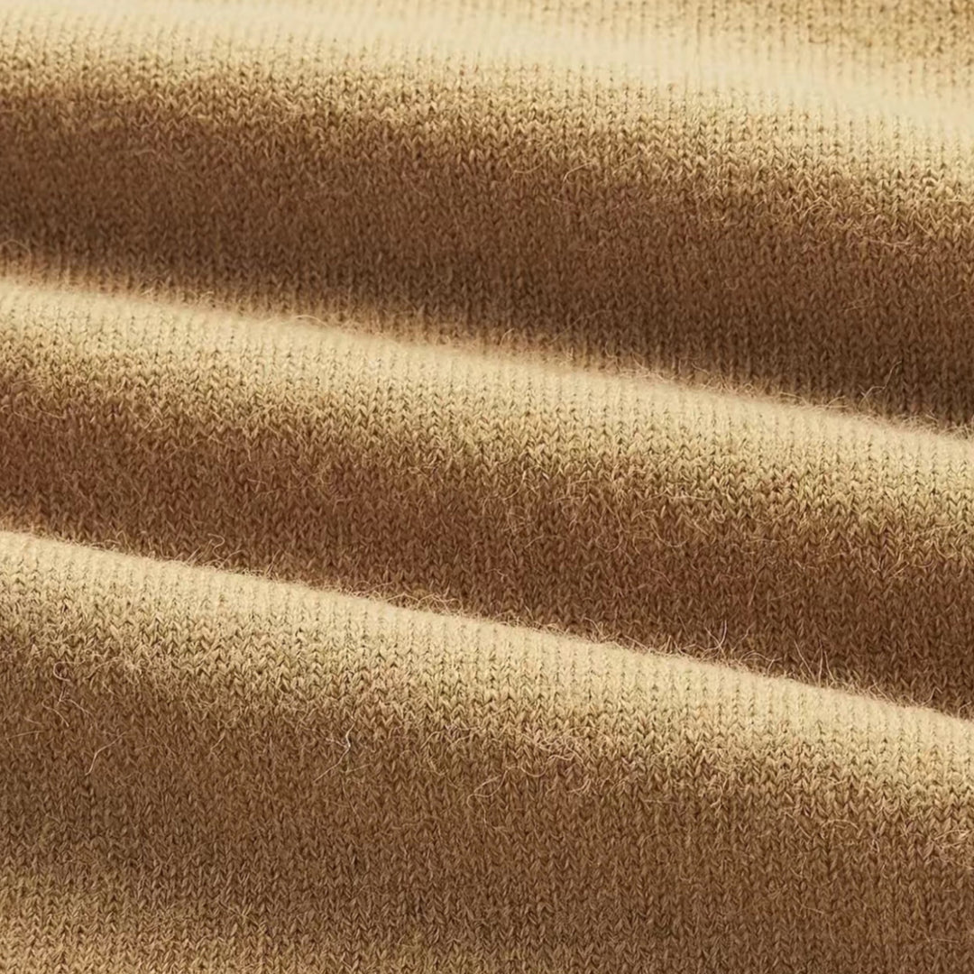 Stylish Half-Zip Sweater for Men - NordFlex-Beige-S-Nora Luxe