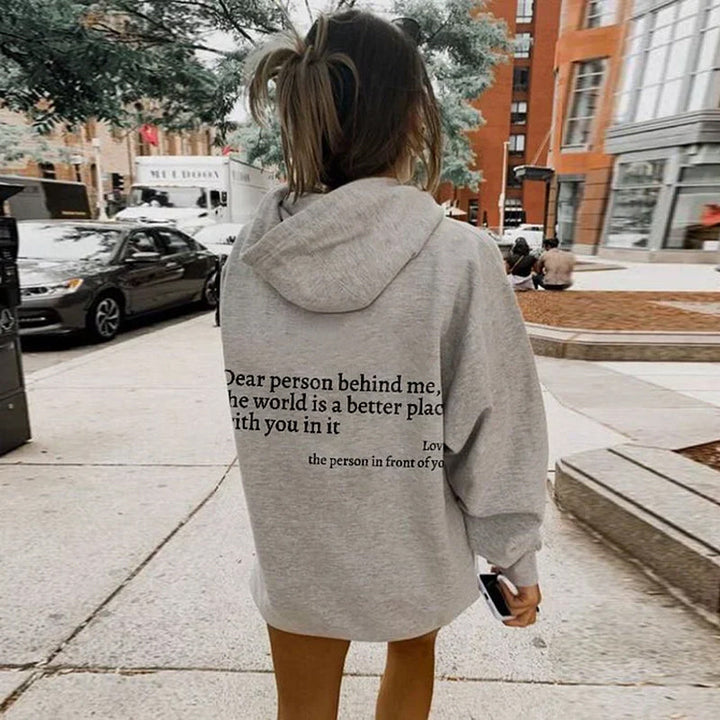 Stylish Heartwarming Ladies Hoodie - Aurora-Gray-S-Nora Luxe