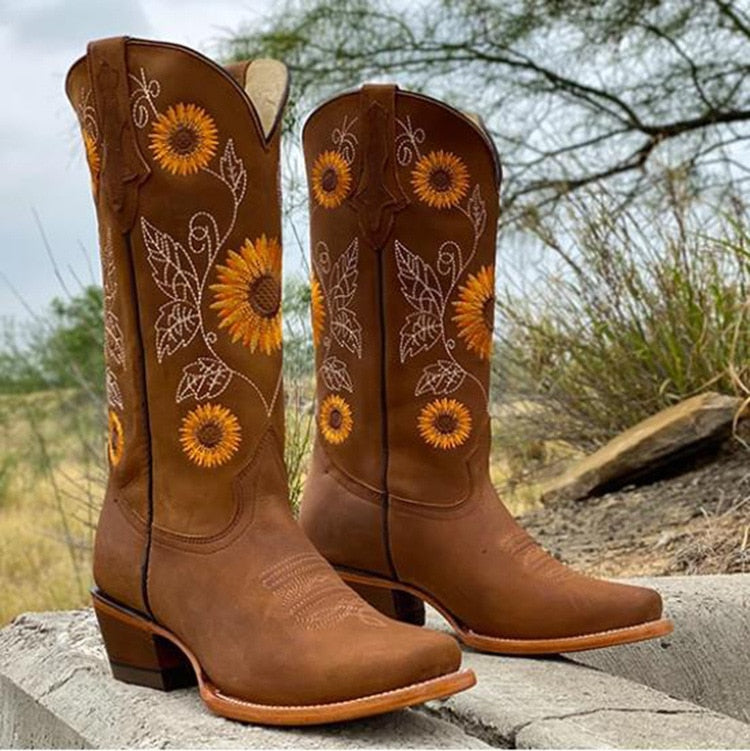 Stylish Ibiza Spirit Boots - Mira-Brown-3.0-Nora Luxe