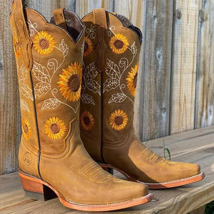 Stylish Ibiza Spirit Boots - Mira-Light Brown-3.0-Nora Luxe