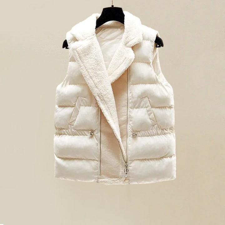 Stylish Knitted Clothing Set - Sofie-Bodywarmer-S-Nora Luxe