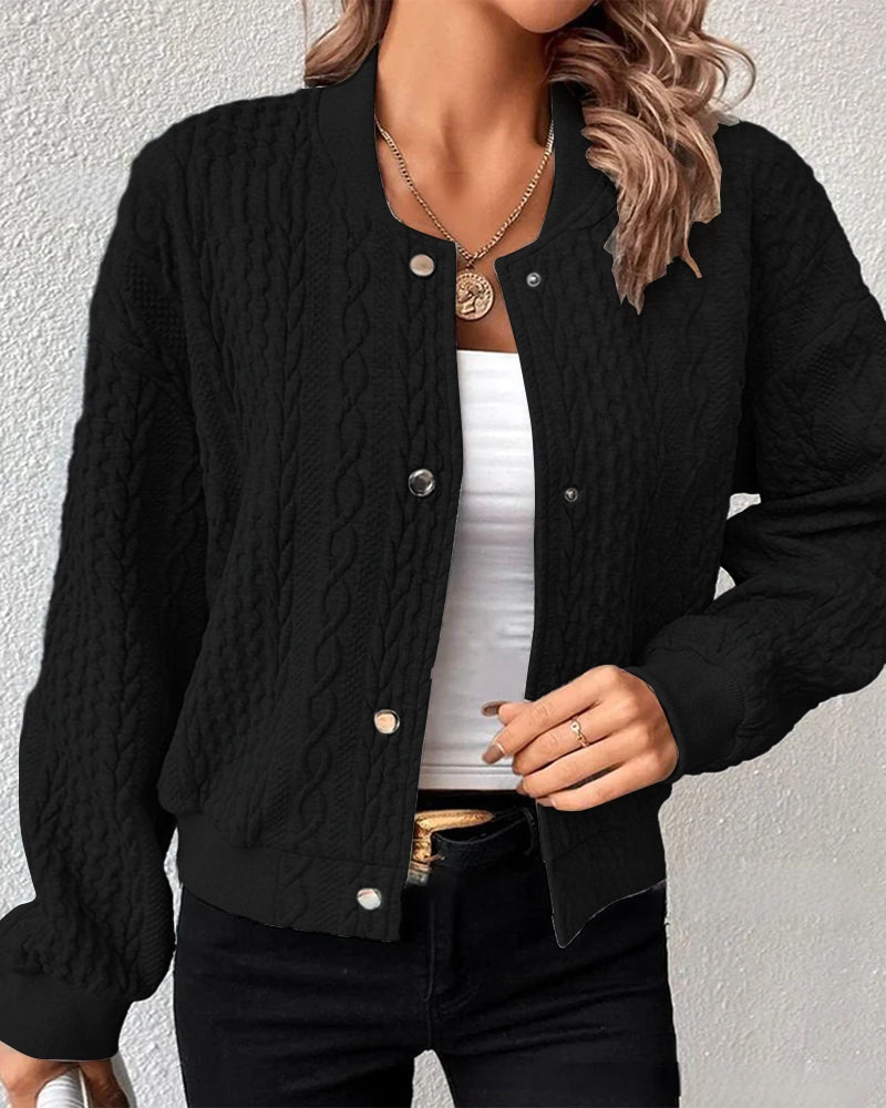 Stylish Ladies' Cardigan - Eloise-Black-S-Nora Luxe