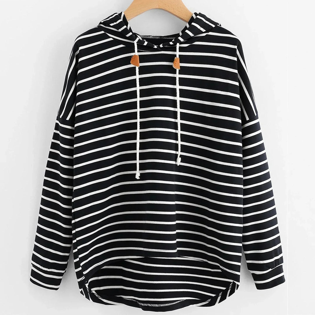 Stylish Ladies Hoodie - Liana-Black-S-Nora Luxe