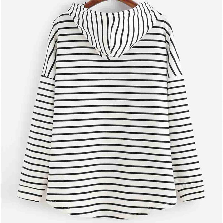 Stylish Ladies Hoodie - Liana-White-S-Nora Luxe
