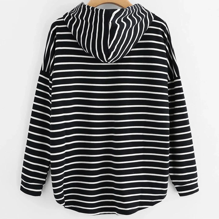 Stylish Ladies Hoodie - Liana-White-S-Nora Luxe