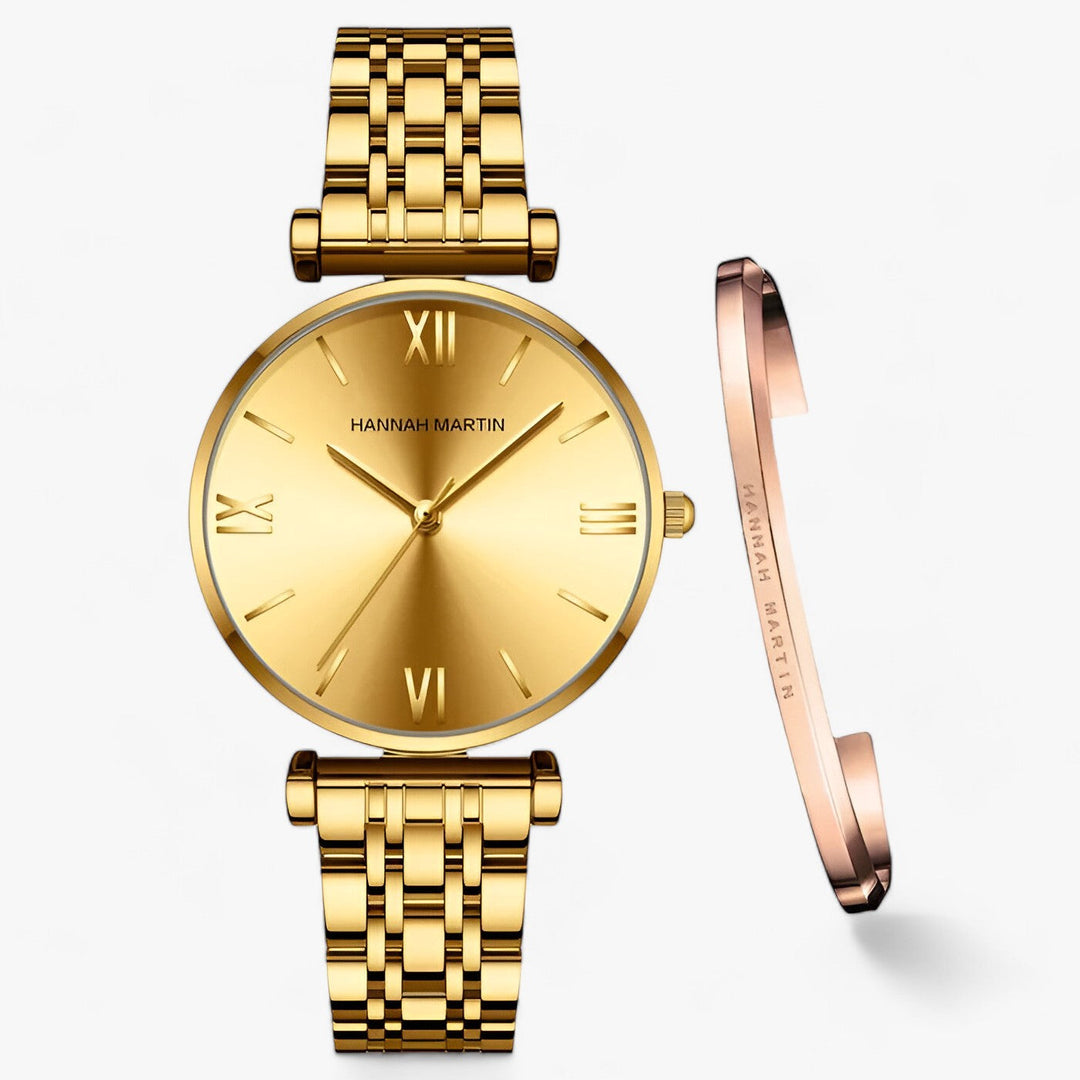 Stylish Ladies Titanium Watch - Adeline-Gold-Nora Luxe