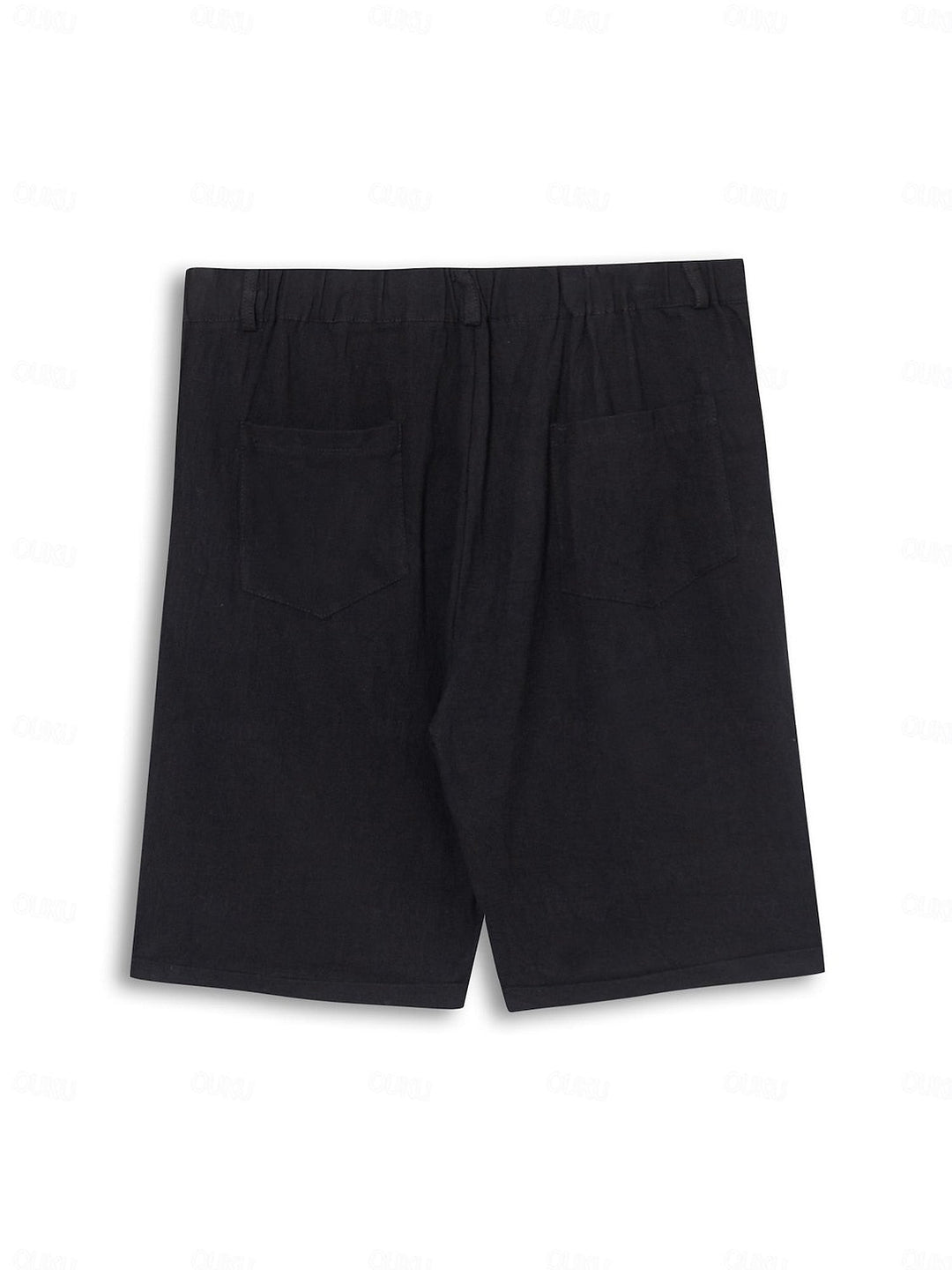 Stylish Linen-Cotton Men's Shorts – Milan-White-S-State of Style