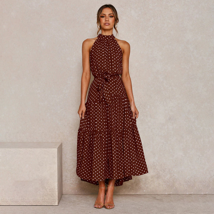 Stylish Long Summer Dress - Lucienne-Yellow-S-Nora Luxe