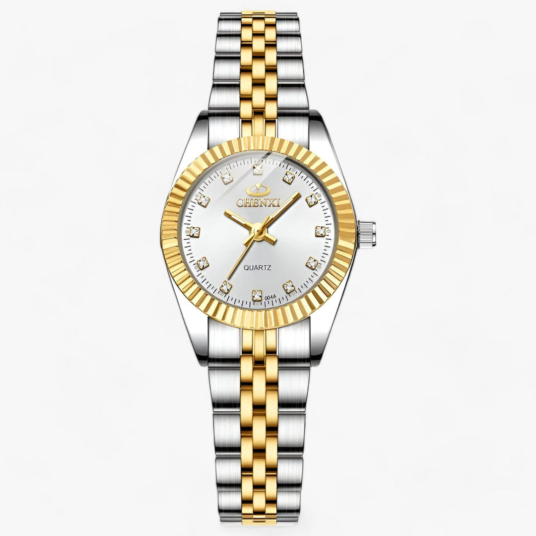 Stylish Luxury Watch - Marcel-004A White-Nora Luxe