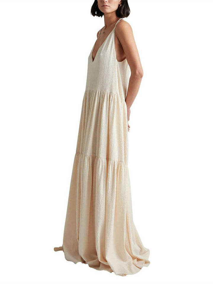Stylish maxi dress with a flowy cut – Liana-S-Nora Luxe