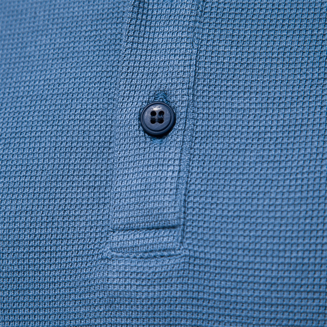 Stylish Men's Long Sleeve Shirt - Milo-Khaki-S-Nora Luxe