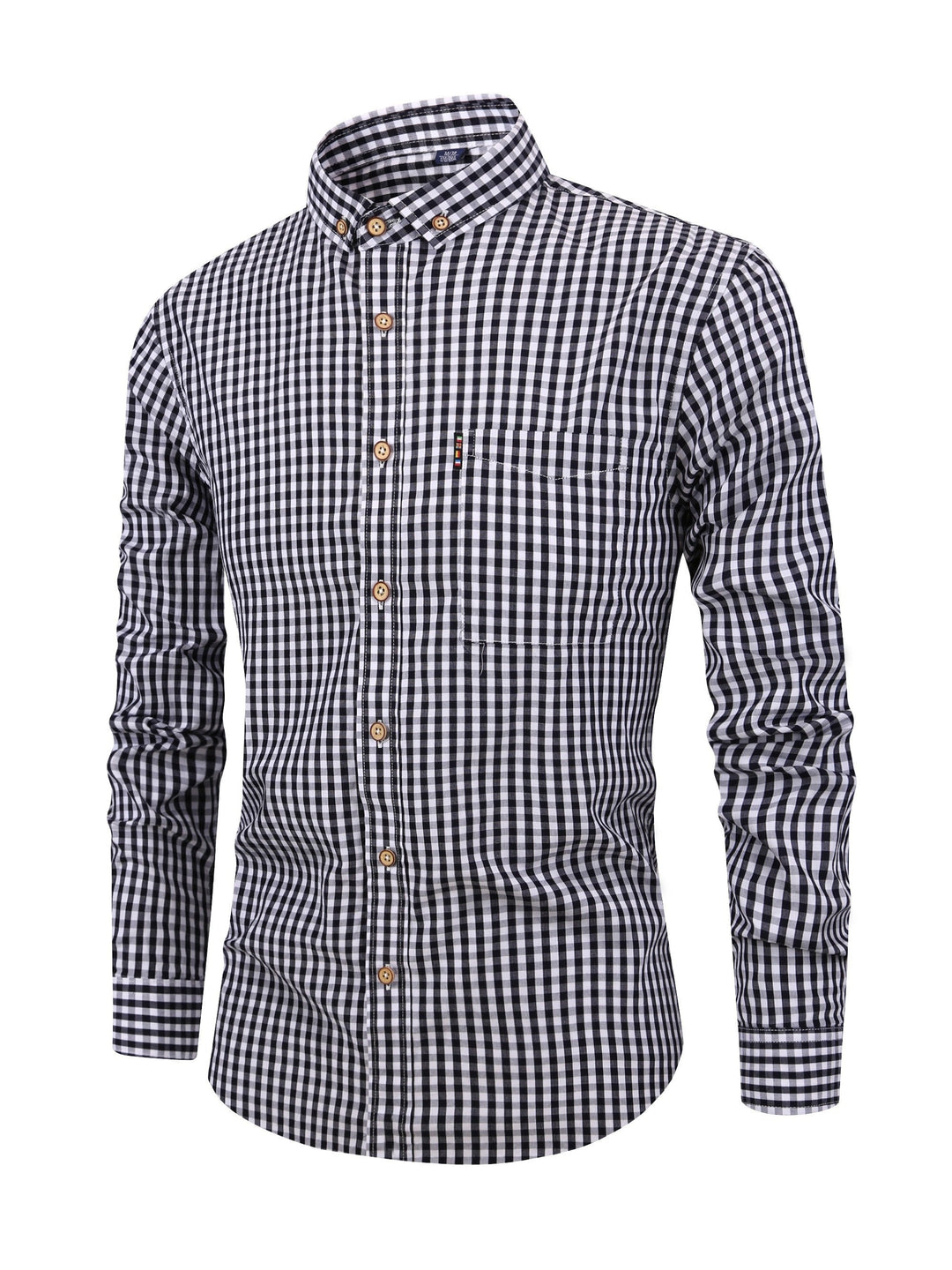 Stylish Men's Shirt - Jasper-Black-XS-Nora Luxe