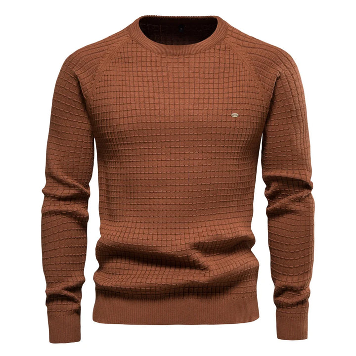Stylish Men's Sweater - Felix-Blue-S-Nora Luxe