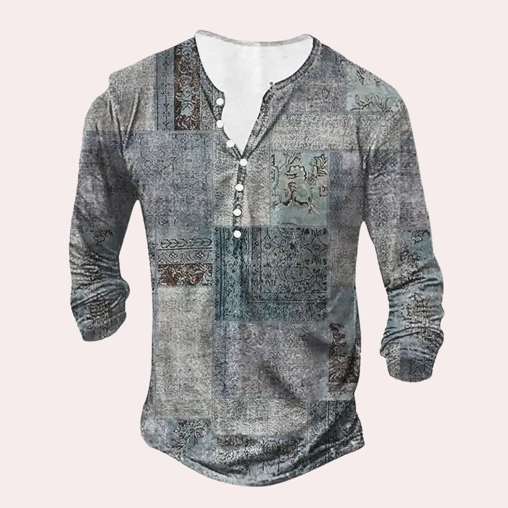 Stylish Men's Sweatshirt – Luca-Grey-S-The Livary