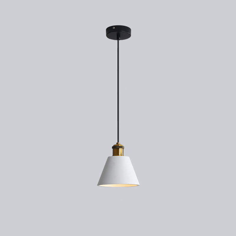 Stylish Morandi Design LED Pendant Light - MoraGlow-A-White-Nora Luxe