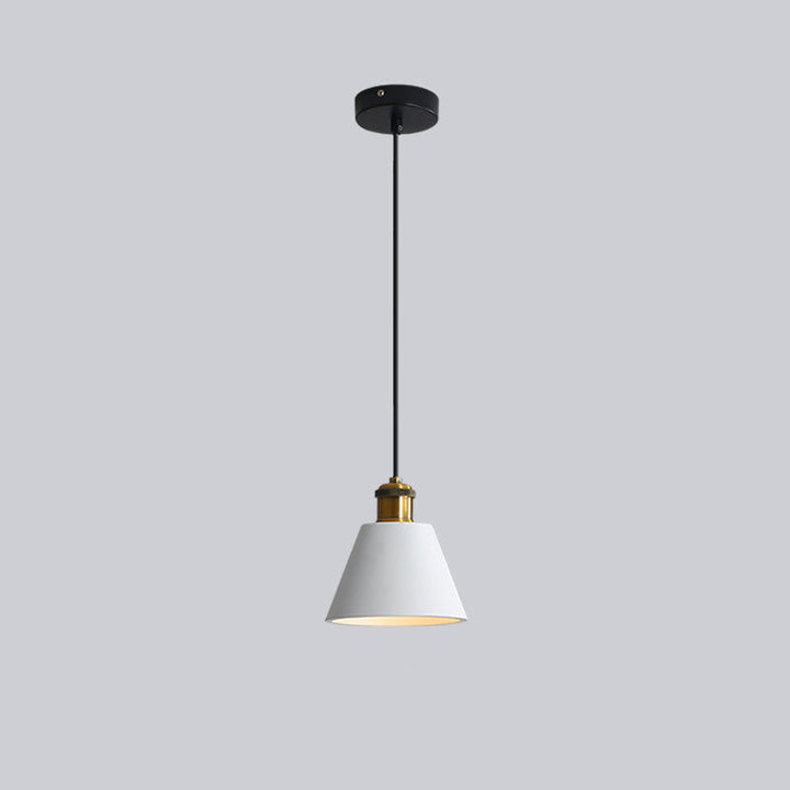 Stylish Morandi Design LED Pendant Light - MoraGlow-A-White-Nora Luxe