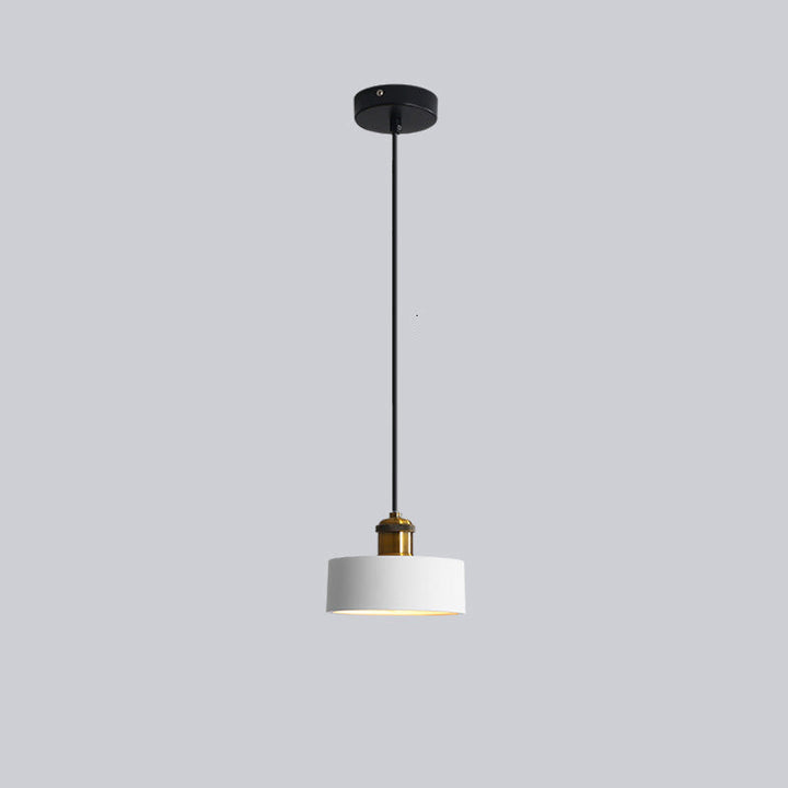 Stylish Morandi Design LED Pendant Light - MoraGlow-A-White-Nora Luxe