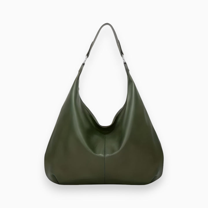 Stylish PU Leather Handbag - Bella-Green-Nora Luxe