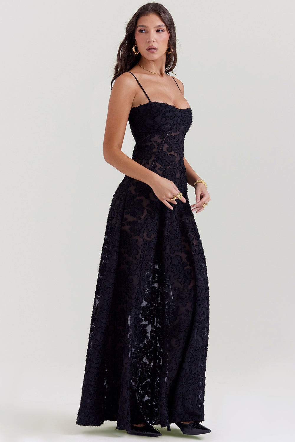 Stylish Sleeveless Dress – Viviana-Black-XS-Nora Luxe