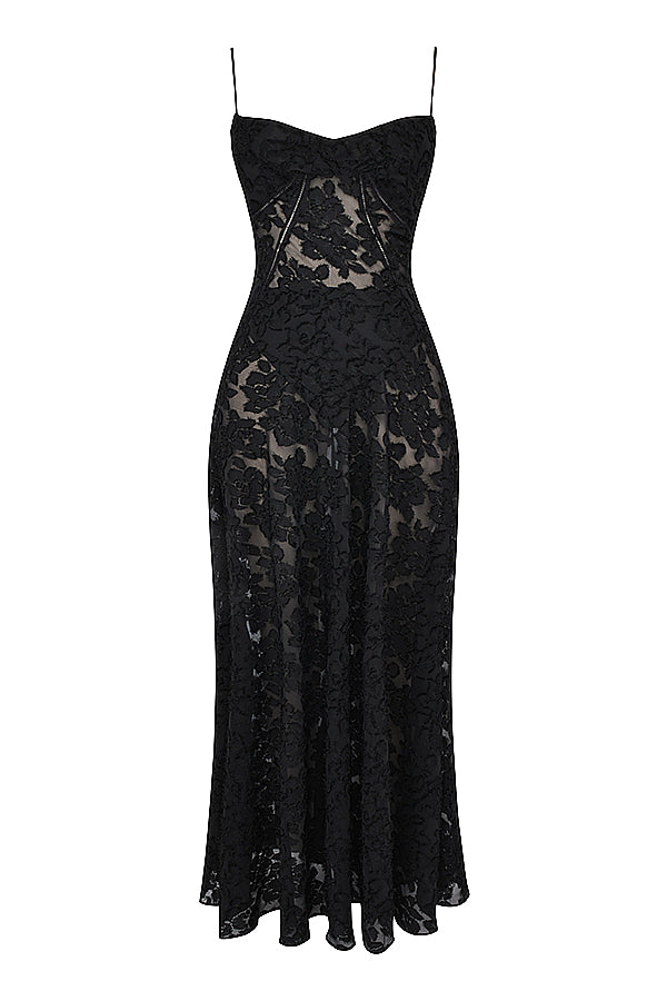Stylish Sleeveless Dress – Viviana-Black-XS-Nora Luxe