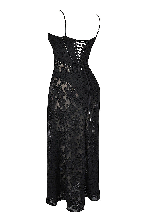 Stylish Sleeveless Dress – Viviana-Black-XS-Nora Luxe