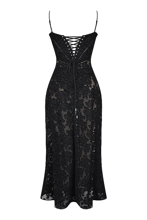 Stylish Sleeveless Dress – Viviana-Black-XS-Nora Luxe