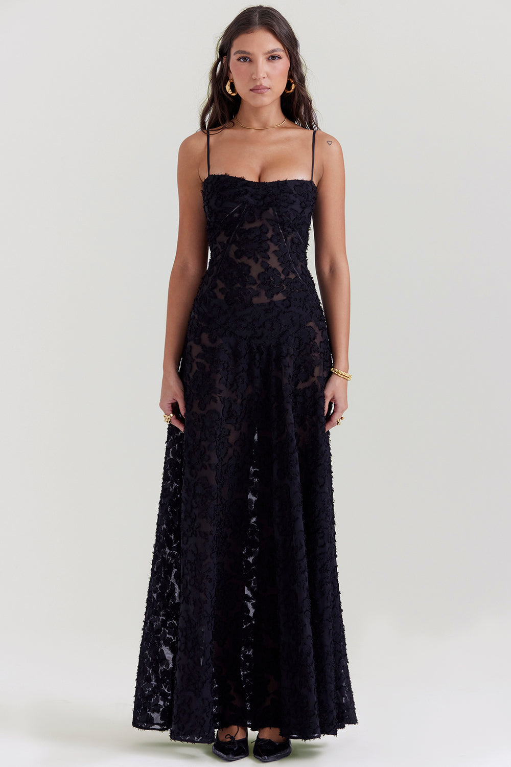Stylish Sleeveless Dress – Viviana-Black-XS-Nora Luxe