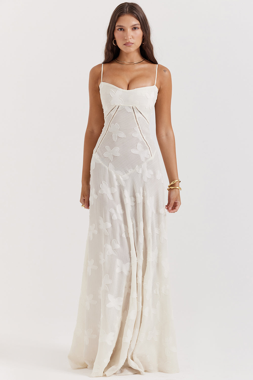 Stylish Sleeveless Dress – Viviana-White-XS-Nora Luxe
