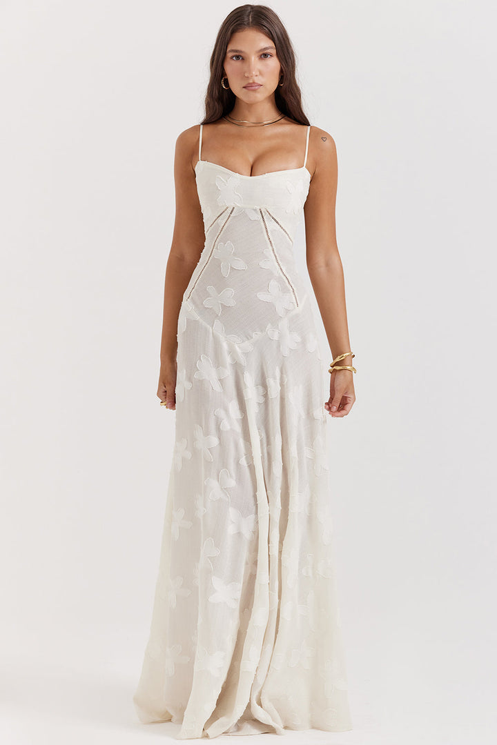 Stylish Sleeveless Dress – Viviana-White-XS-Nora Luxe