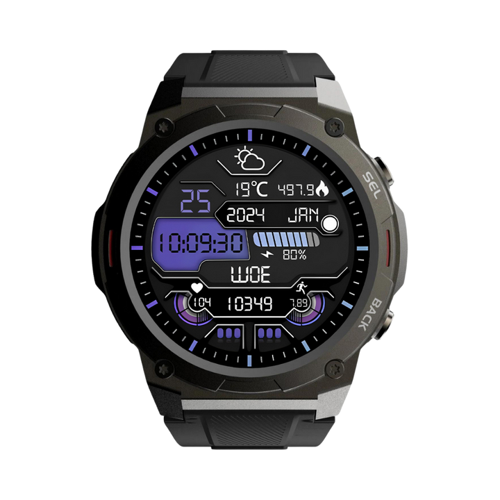 Stylish Smartwatch - Pulse XR-Black-Nora Luxe