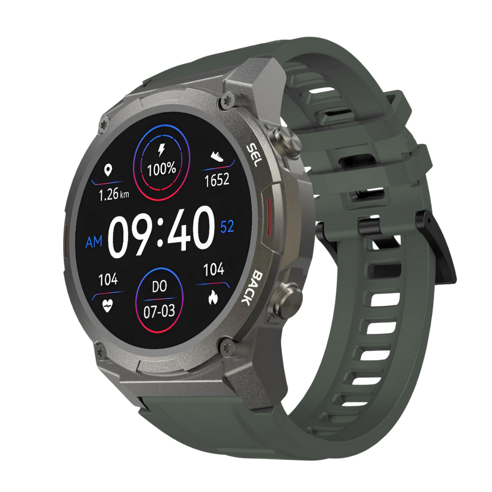 Stylish Smartwatch - Pulse XR-Dark green-Nora Luxe
