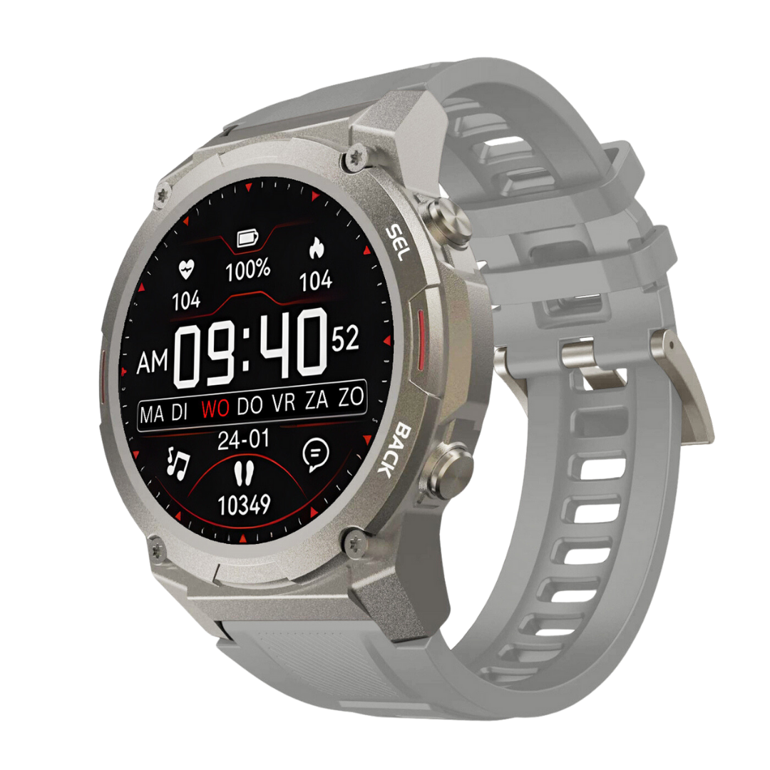 Stylish Smartwatch - Pulse XR-Gray-Nora Luxe