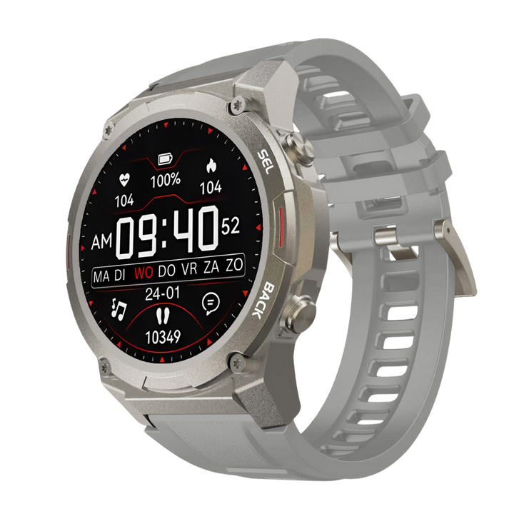 Stylish Smartwatch - Pulse XR-Gray-Nora Luxe