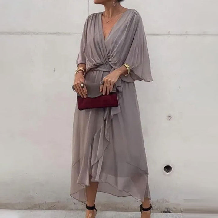 Stylish summer dress - Giulia-Gray-S-Nora Luxe