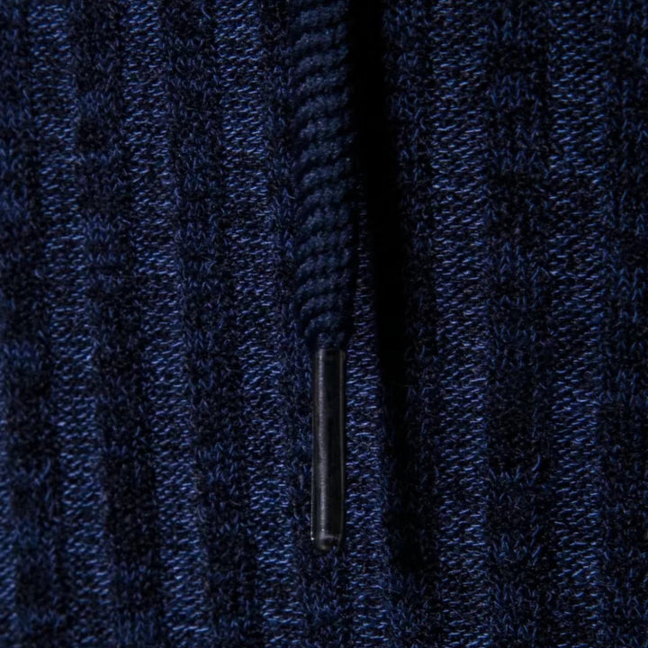 Stylish Sweater with Prints for Men - UrbanWild-Chestnut brown-S-Nora Luxe