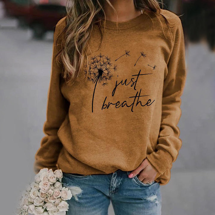 Stylish Sweatshirt for Women - Elodie-Brown-S-Nora Luxe