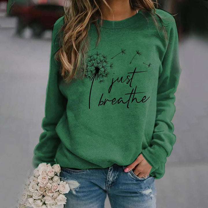 Stylish Sweatshirt for Women - Elodie-Green-S-Nora Luxe