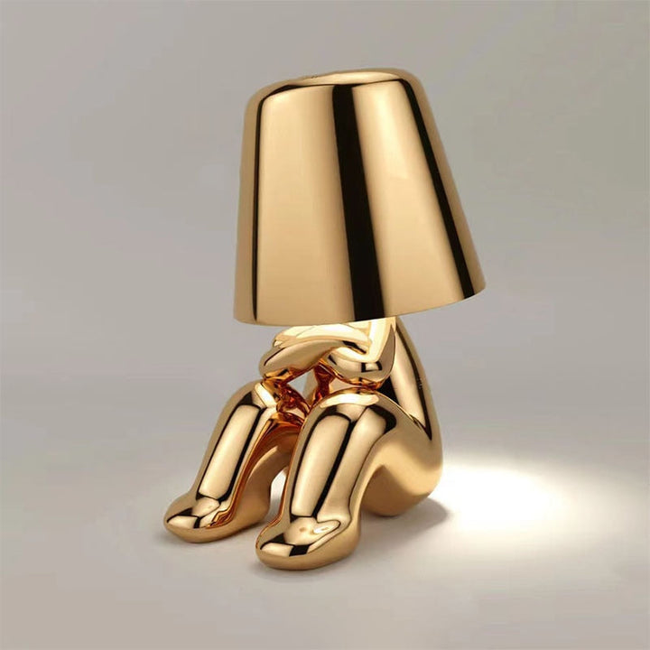 Stylish Table Lamp - LumiSerene-Plundering of Gold-Nora Luxe