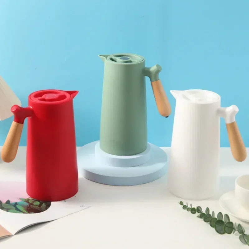 Stylish Thermos Flask with Long Heat and Cold Retention - NordicTherm-Black-Nora Luxe