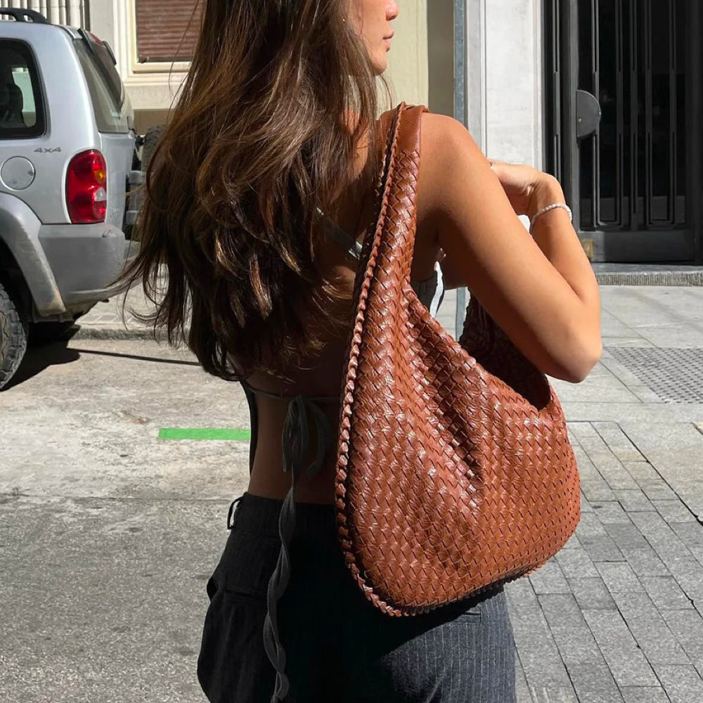 Stylish Tote Bag for Women - Elise-Brown-Nora Luxe