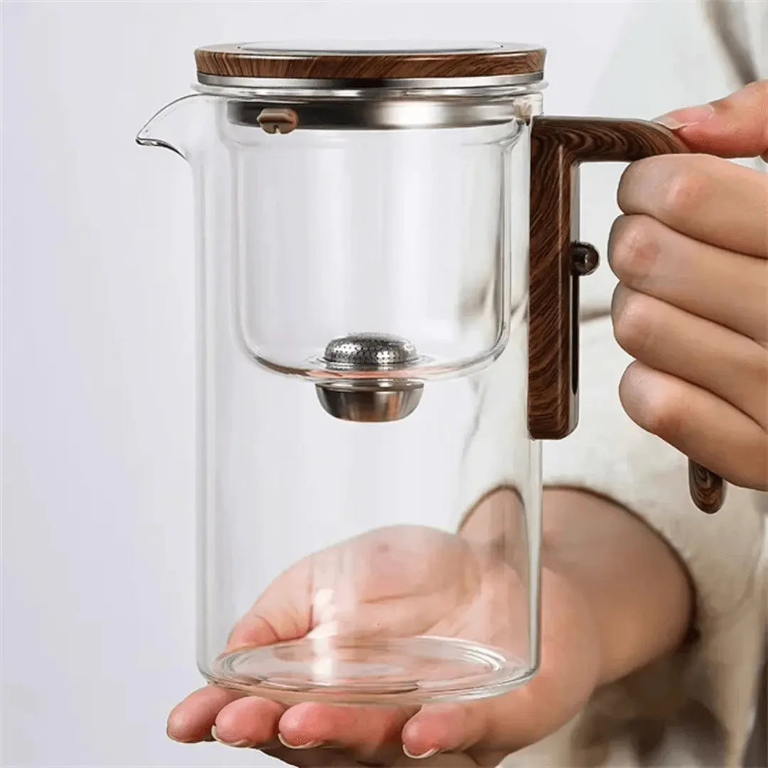 Stylish Transparent Teapot - ClearBrew-Nora Luxe