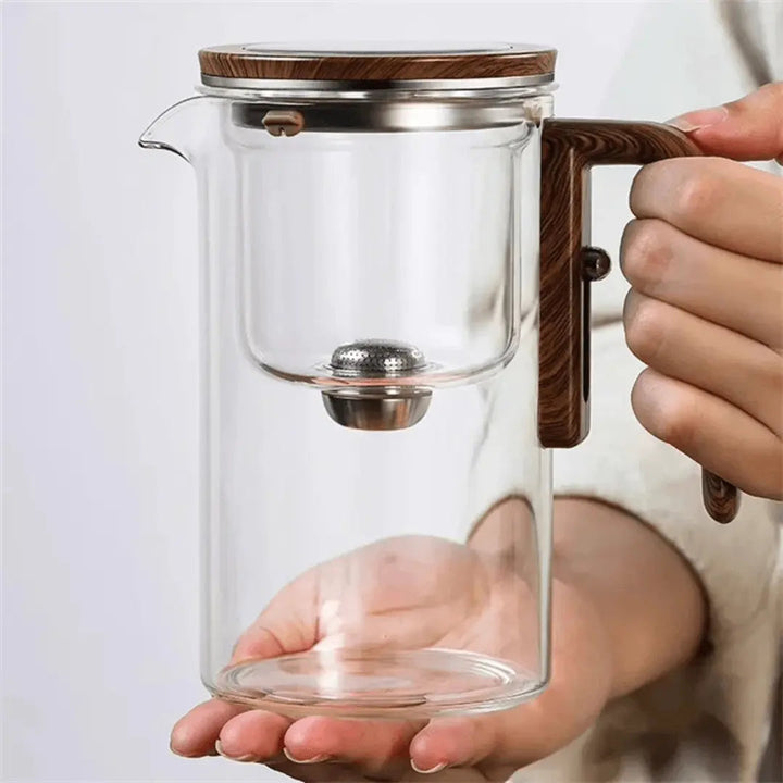 Stylish Transparent Teapot - ClearBrew-Nora Luxe