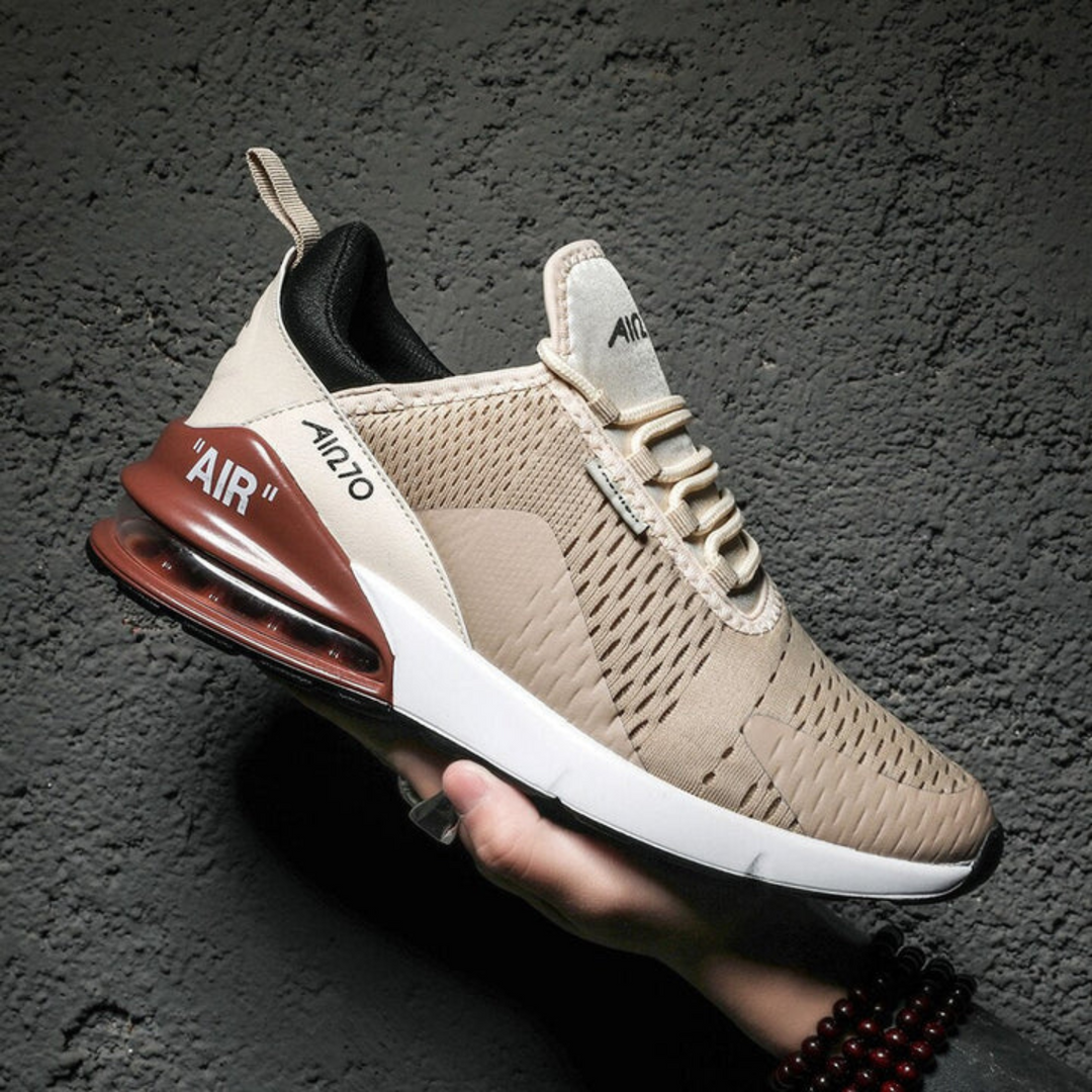 Stylish Unisex Sneakers - Nova-Brown/White-6.5-Nora Luxe