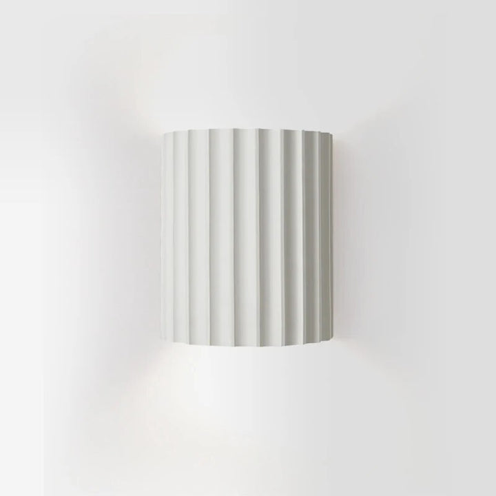 Stylish wall lamps made of synthetic resin - LumiResin-White-Warm white-Nora Luxe