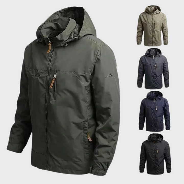 Stylish Windbreaker for Men - Luca-Black-M-Nora Luxe